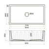 Превью картинка Гранитная мойка Omoikiri Mikura 83-BL Natceramic/черный #3