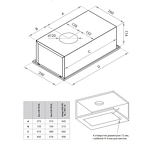 Превью картинка Полновстраиваемая вытяжка Weissgauff Integra 850 PB WH #16
