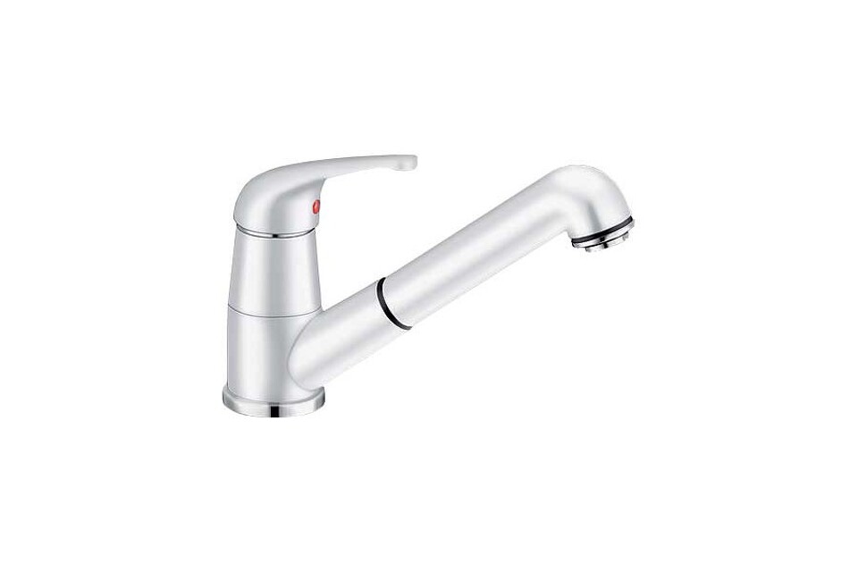 Фото Смеситель для кухни Blanсo DARAS-S белый