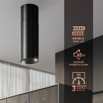 Превью картинка Островная вытяжка Weissgauff Tubus 1406 Island Black #3