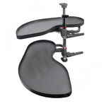 Превью картинка Vibo FLY MOON 3.0 LAMINA, механизм угловой пов., 2 полки, сплошной борт, с доводчиком, графит, левый (FLY3STM2SXVGFSE1) #2