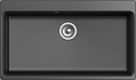 Картинка Rivelato AXEL 90 1-чаша 870*520мм antracite