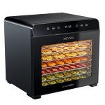 Превью картинка Сушилка для овощей и фруктов Дегидратор Meyvel MDH8-2S (Black) #1