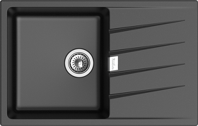 Картинка Rivelato RAUM 78 1-чаша 780*500мм Черный 502