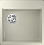 Превью картинка Гранитная мойка Rivelato TESORO 505-L 1-чаш 500*510 Топаз 703 #1