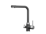 Превью картинка Смеситель для кухни GRANULA 5015, ЧЁРНЫЙ #2