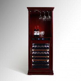 Картинка Cold Vine Винный холодильник (шкаф) компрессорный COLD VINE С46-WM1-BAR(CLASSIC)