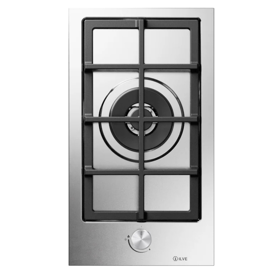 Фото Газовая варочная панель домино ILVE HCS30CK/SS нержавеющая сталь (фурн. сатинированная сталь)