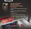 Превью картинка Холодильник с нижней морозилкой Weissgauff WRK 185 Total NoFrost Inverter White Glass #6