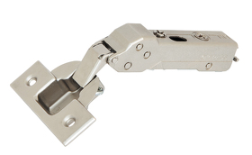 Картинка Grass Петля Tiomos +30/110°, накладная, с демпфером, на саморез, 45/9,5