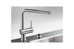 Превью картинка Смеситель для кухни Blanсo LINUS-S рычаг справа хром #4