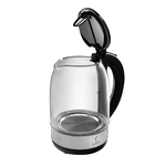 Превью картинка Чайник Lex LXK 3005-1,чайник стеклянный (черный) #2