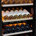 Превью картинка Шкаф винный  Meyvel Винный холодильник (шкаф) компрессорный MEYVEL MV95-KBT2 (Slim) #5