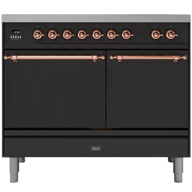 Картинка ILVE PD10SQNE3/MGP матовый графит (фурн. медь)
