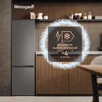 Превью картинка Холодильник с нижней морозилкой Weissgauff WRK 145 DeFrost Inox #10