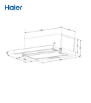 Превью картинка Встраиваемая вытяжка Haier HVQ-S4601W #9