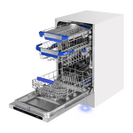 Превью картинка Посудомоечная машина 45см встраиваемая Maunfeld MLP45331T Light Beam Wi-Fi #1