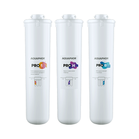 Картинка Аквафор Комплект модулей сменных фильтрующих ECO H Pro