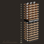 Превью картинка Шкаф винный встраиваемый Meyvel Винный холодильник (шкаф) компрессорный MEYVEL MV83-KSB2 #6