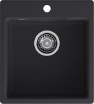 Превью картинка Кварцевая мойка GranFest GF-URBAN 644 Черный #1