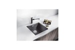 Превью картинка Гранитная мойка Blanсo SUBLINE 320-U SILGRANIT PuraDur темная скала с отв.арм. InFino #2