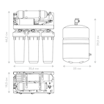 Превью картинка Фильтр для воды Барьер ПРОФИ Осмо 100 Boost #2
