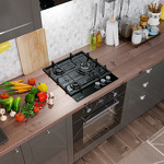 Превью картинка Газовая варочная панель Lex GVG 431 BL газовая панель #9