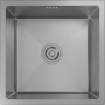 Превью картинка Металлическая мойка GranFest 4444 Нержавеющая сталь #1