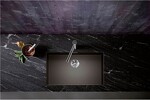 Превью картинка Гранитная мойка Blanсo ZEROX 700-U нерж.сталь Dark Steel с отв. арм. InFino® #3