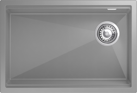 Картинка Rivelato LINO 654-R 1-чаш 650*440 grigio metallizzato