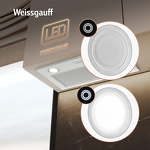 Превью картинка Полновстраиваемая вытяжка Weissgauff BOX 850 WH #11