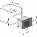 Превью картинка Печь микроволновая встраиваемая Kaiser EM 2520 #5
