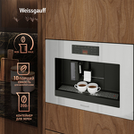 Превью картинка Кофемашина встраиваемая Weissgauff WCMI-572 Touch Cappuccino #5