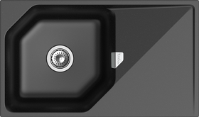 Картинка Rivelato LOCUS 85 1-чаш 850*500 Черный 502
