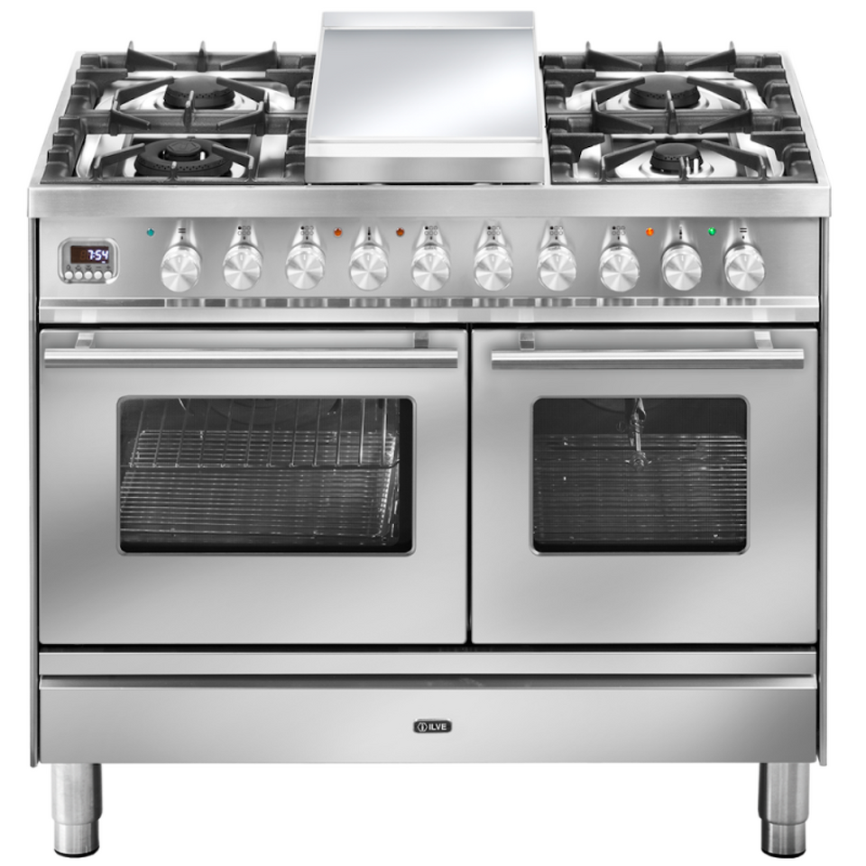 Фото Центр варочный ILVE PD10FWE3/SS нержавеющая сталь (фурн. сатинированная сталь)