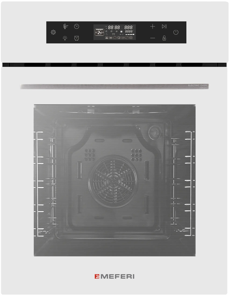 Фото Электрический духовой шкаф Meferi MEO4511WH COMFORT PLUS