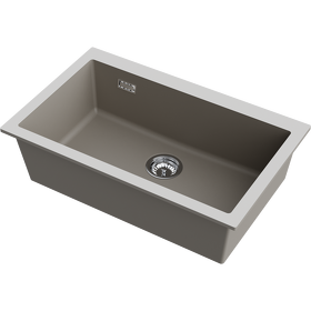 Картинка Omoikiri Omishima 76-U-DG Matt Natceramic/dust grey матовый
