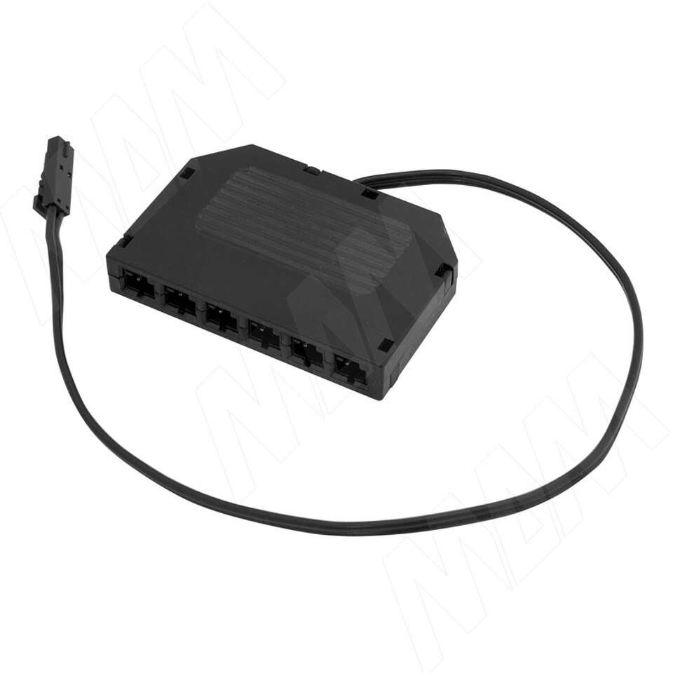 Фото PULSE Разветвитель на 6 розеток, разъем - LED (DISTR-LED1M6F)