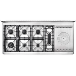 Превью картинка Центр варочный ILVE M15SDNE3/SSC нержавеющая сталь (фурн. хром) #2