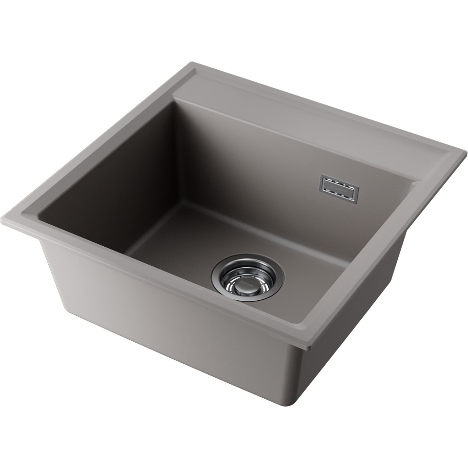 Фото Гранитная мойка Omoikiri Daisen 51-GR Artgranit/leningrad grey