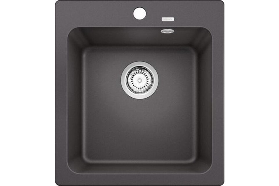Фото Гранитная мойка Blanсo NAYA 45 SILGRANIT темная скала