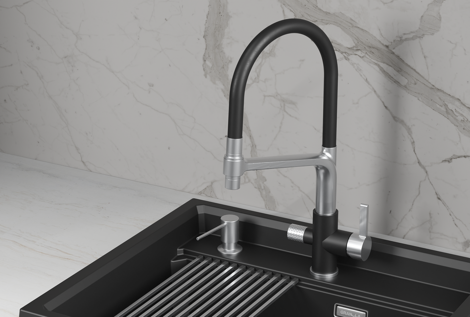 Фото Смеситель для кухни GRANULA 5083, ТУРМАЛИН
