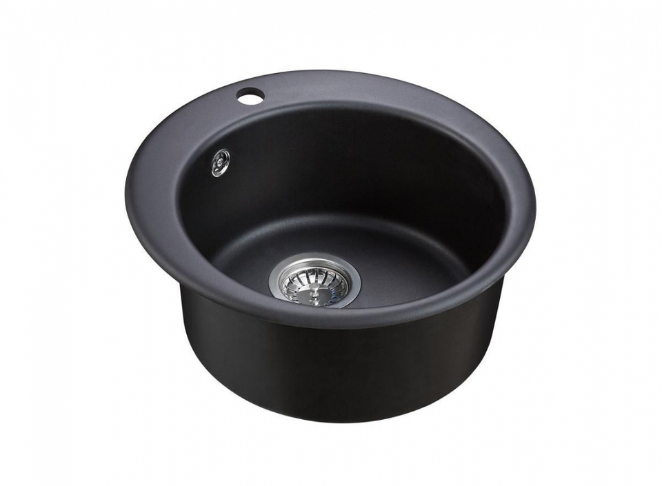 Фото Кварцевая мойка EMAR EMQ-1475.C Оникс