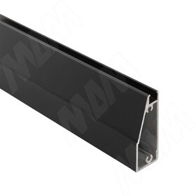 Картинка PULSE IRIS Широкий рамочный профиль, черный, L-6000 (FP00276BL)