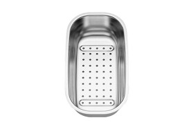 Картинка Blanсo Коландер MEDIAN нерж. сталь 310 х 160 х 77,5 мм