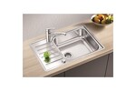 Превью картинка Металлическая мойка Blanсo LANTOS XL 6S-IF Compact полированная нерж.сталь с клапаном-автоматом #2