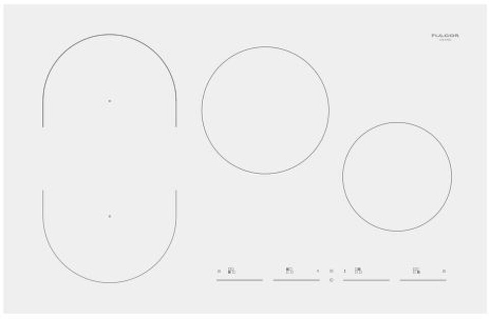 Фото Индукционная варочная панель Fulgor Milano FSH 804 ID TS WH-1