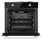 Превью картинка Haier духовой шкаф HOX-P09CGBX + газовая варочная панель HHX-M64CWFX #4