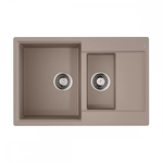 Превью картинка Гранитная мойка Omoikiri Daisen 78-2T-SA Tetogranit/бежевый #1