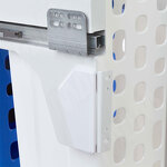 Превью картинка PULSE HAMPER LM45 Корзина для белья выдвижная, 2 емкости (35л+35л), напр.полн.выдв., плавн.закр., цвет белый (LHM452-70WT) #5